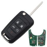 For Bu keyless 4+1 button remote key with 434mhz