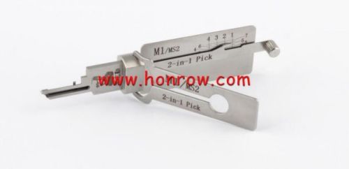 Original LISHI 2in1 Tool M1/MS2 2 In 1 Door Locks Lock Pick Lock Smith Tool