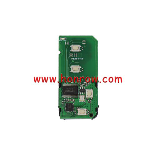 For Toy 4D Smart Key PCB 5290B 314.35MHz  FCC ID:HYQ14ACX Page 1:98 Compatible Part Number 89904-48191 89904-60561 89904-50K80 89904-50F90 89904-60590 89904-47230 89904-47371 89904-35010 89904-0E031
