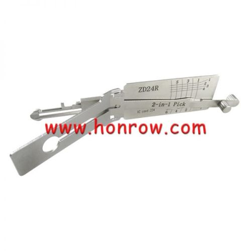 For Original Lishi ZD24R 2 in 1 decode and lockpick