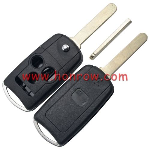 For Ho 3+1 button flip remote key shell