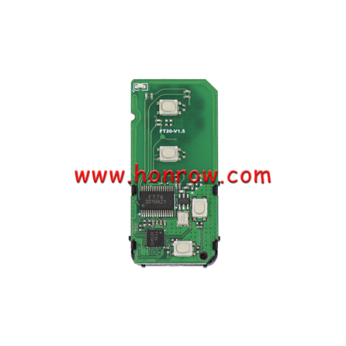 For  hot sale Toy 4D Smart Key PCB A433D 433.92MHz  Transponder ID:TMS37126 Page 1:98 Compatible Part Number 89904-60792 89904-60793 89904-60794 89904-60432 89904-48E90 89904-60782 89904-60852 89904-5