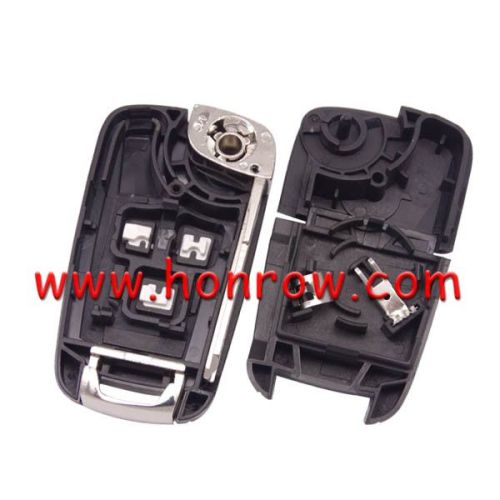 For  Chev 3 button remote key shell with left blade