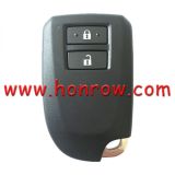 For Toy Yaris VIOS 2 button smart car key shell