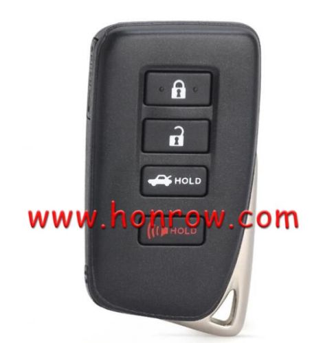 For Lex 3+1 button modified remote key blank