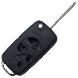 For Nissan Sunny 4 button modified flip remote key blank