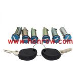 FOR IVECO IGNITION BARREL KEYS IGNITION SWITCH BARREL DOOR LOCK BARREL FOR IVECO DAILY 2000-2006  2992551 2991727