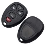 For cadi 4+1 button remote key blank With Battery Place
