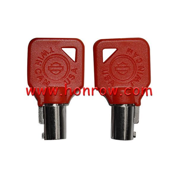 For Harley motor key blank with red color