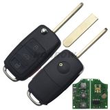 For Modified  Ho CRV 3+1 remote key with 434mhz  within 7936 chip  (VW style flip remote)