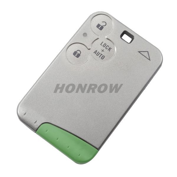 For Ren Lagu 3 Button Remote Key Blank with key blade