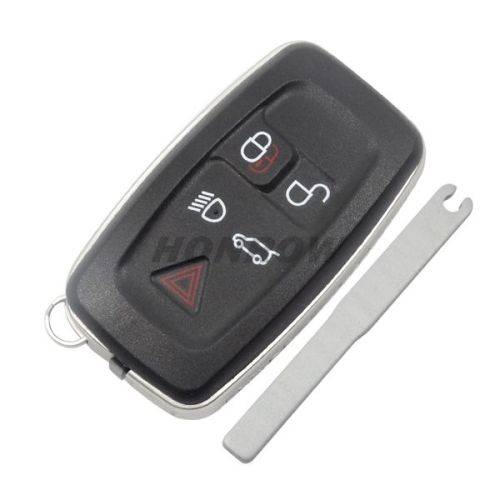 For Rangrover 5 button remote key blank with key blade