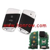 For VW Magotan MQB/B8 3 button keyless remote key with 434mhz
