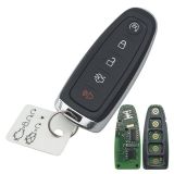 For Original Ford Ed 5 button smart card with 315Mhz  ID46 PCF7945/7953(HITAG2) Chip