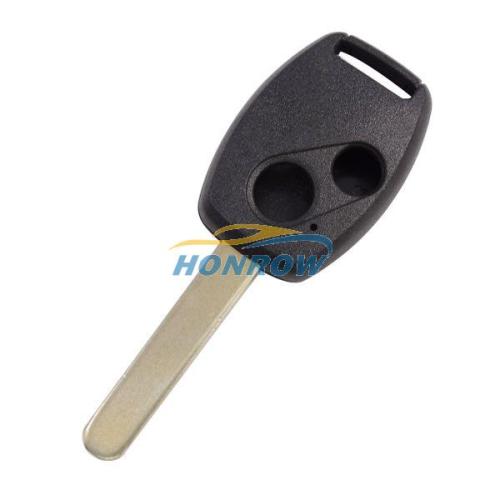 For 2 button remote key blank for Ho （with chip groove place)