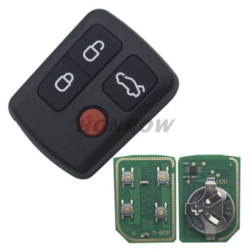 For Ford 3+1 button remote key with 433Mhz