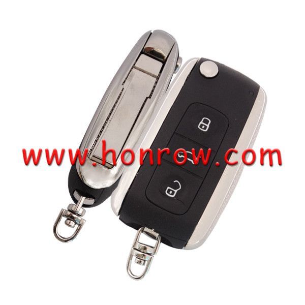 For V Phaeton 3 button remote key blank with Hu66 blade