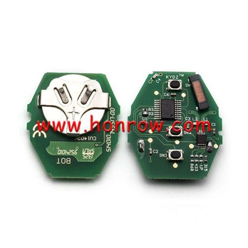 For BMW 5 Series CAS2 systerm 3 button  remote control with 433mhz PCF7942chips