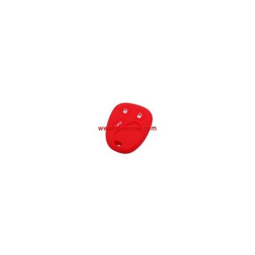 For GMC 2+1 button  silicon case red color (MOQ: 50pcs)