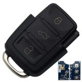 For VW 3 Button remote key control Model Number is 6QE959753 434MHZ