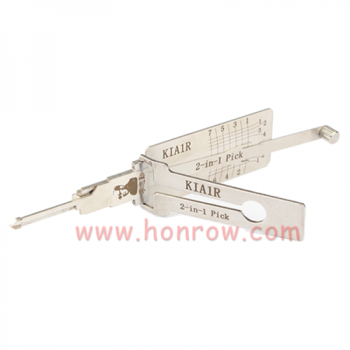 Lishi Tool KIA1R 2-in-1 pick  Lishi style  2 in 1 lock pick and decoder locksmith tool for Middle East Kia