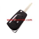 For Toyota modified 2 button key shell with TOY 43 blade
