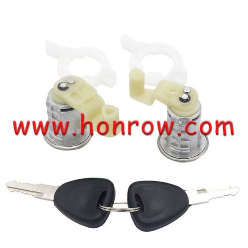 FOR RENAULT MEGANE I SCENIC CLIO II MASTER THALIA DOOR LOCK RIGHT LEFT SIDE WITH 2 KEYS  OE:7701472806