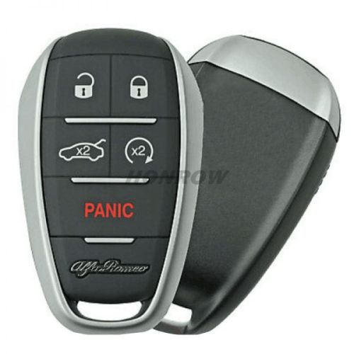For ALFA ROMEO 5 button keyless remote key blank
