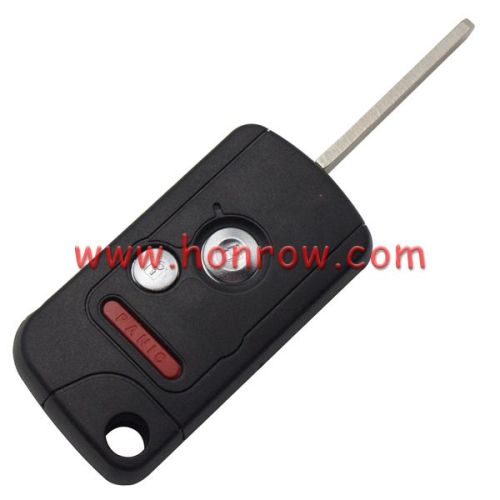 For Ho 2+1 buttons modified folding remote key blank