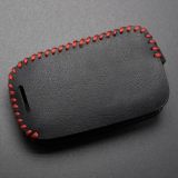 For Buick 3 button key cowhide leather case used for Excelle,Regal with key ring