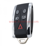 For Jagar 5 button remote key blank