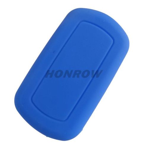 For Landrover 2 button Silicone case (blue color) MOQ:50pcs