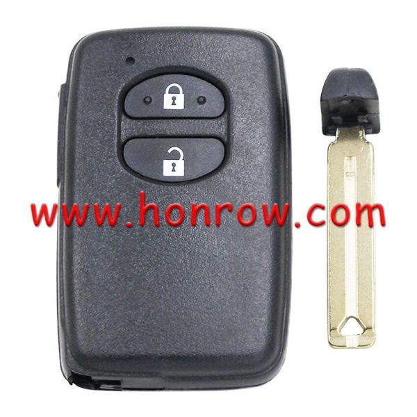 For Toy 2 button Smart Card 433MHz  ID74 chip FSK  F433 Board CHIP: ID74-WD04 89904-0F010  B75EA 89904-47190 B74EA