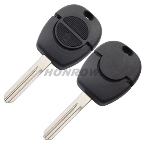 For Nis 2 button remote key blank with A33 blade