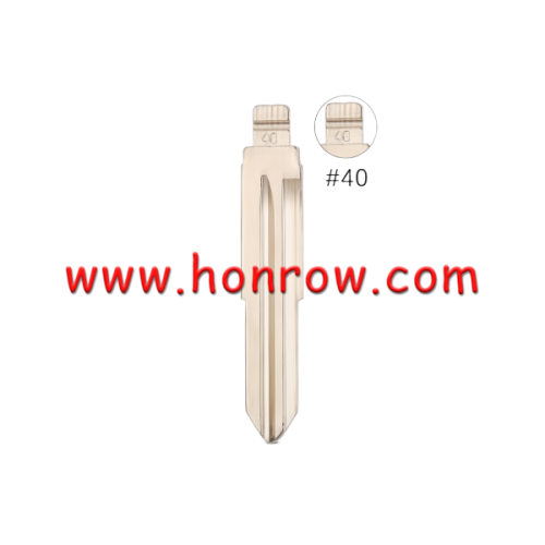 For KD blade #40  DWO5 Key Blade For Chevrolet