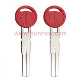 For Ducati motor  key blank blade with groove with red color