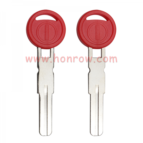 For Ducati motor  key blank blade with groove with red color