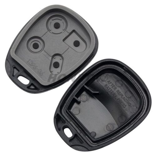 For G 3+1 button remote key blank Without Battery Place