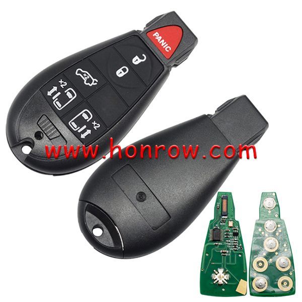 For Chry 5+1 button remote key with 315Mhz