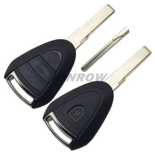 For Por 3 button  remote key blank