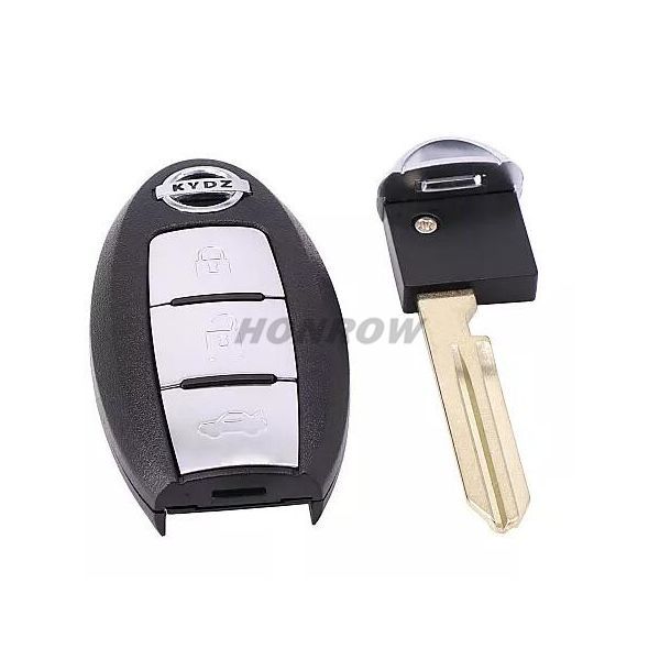 KYDZ smart 3 button remote key with pcf7942 HITAG2 46 chip 433MHZ
