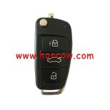 For Original Audi 3 button 434mhz keyless MQB remote key with ID48 chip keyless go FCCID:8V0837220D