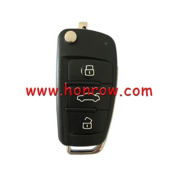 For Original Audi 3 button 434mhz keyless MQB remote key with ID48 chip keyless go FCCID:8V0837220D