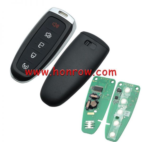 For Ford 5 button keyless remote key with PCF7953 AC1500 chip-315mhz ASK model FCCID:M3N5WY8609