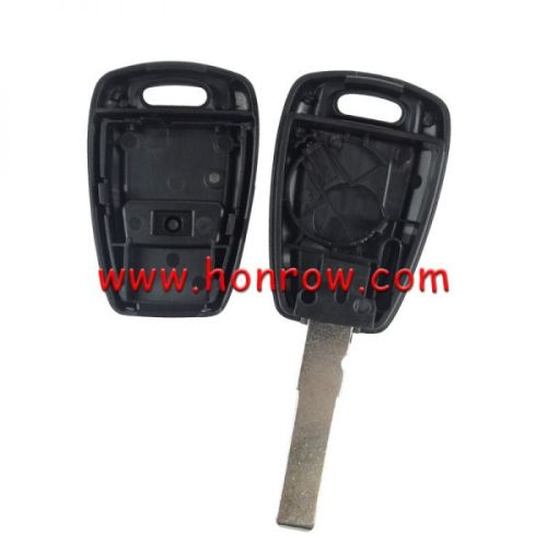 For Fiat 1 button remote key blank Without Logo