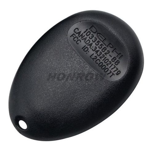 For cadi 2 button remote key blank With Battery Place