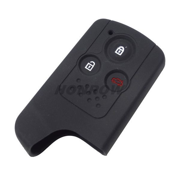 For Honda 3 button Silicone case (Black color) (MOQ:5pcs)