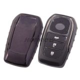 For Toyota TPU Black protective key case MOQ:5PCS
