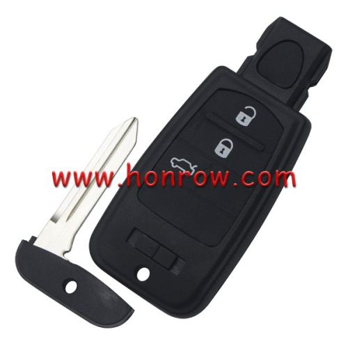 For Fi 3 button remote key blank