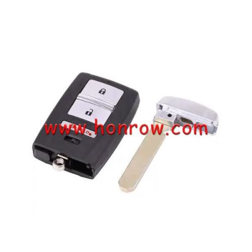 For ac 2+1 button remote Key blank
